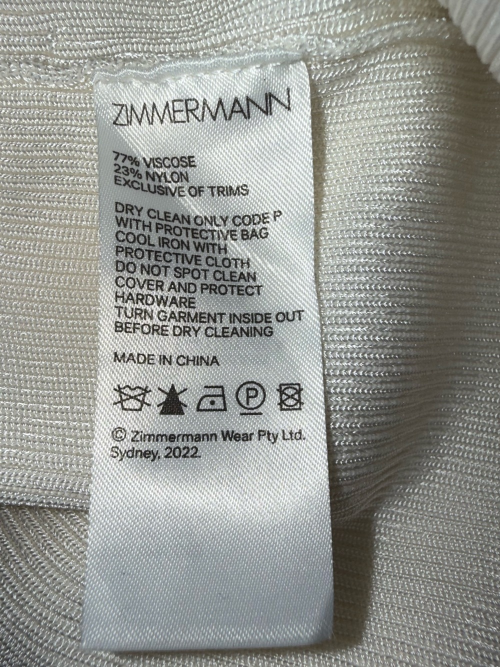 ZIMMERMANN
Lace-up ribbed-knit midi skirt - Picture 9 of 11